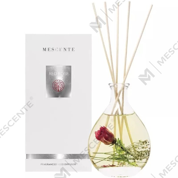 M&Scent toptan lüks özel etiket cam şişe rattan sopa kamış difüzör setleri stoper ile