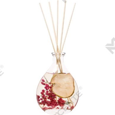 M&Scent toptan lüks özel etiket cam şişe rattan sopa kamış difüzör setleri stoper ile