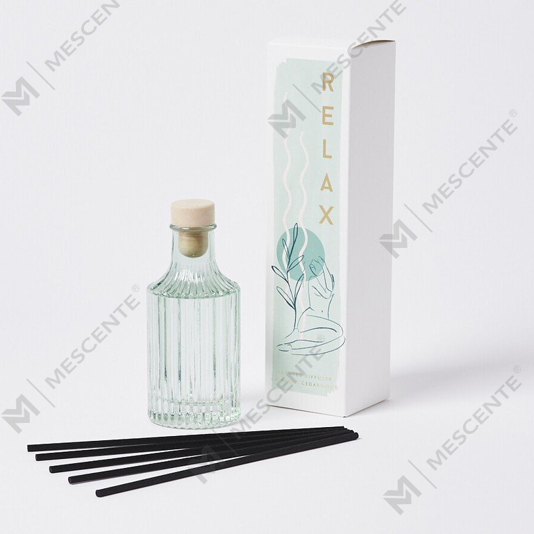 M&Scent Custom 100ml 200ml Cam Şişe Çiçek Kamış Difüzör için