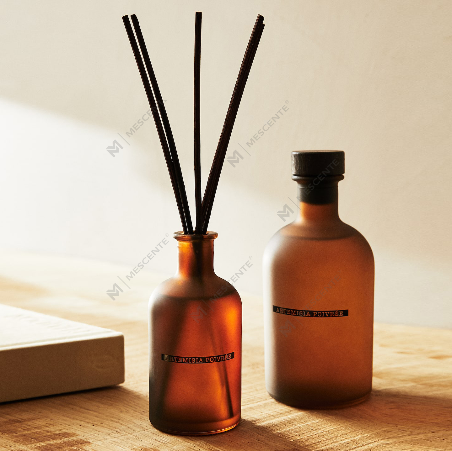 Lüks Büyük Siyah Buzlu Şişe 50ml 300ml Kurutulmuş Çiçek Çiçek aromalı uçucu yağ Kamış Difüzör Yağı Seti Toplu