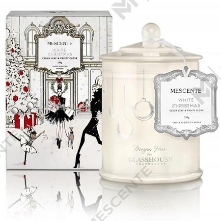 M&Scent Toptan Lüks Özel Özel Etiket Noel Kubbeli Kavanoz Kokulu Soya Mumları Kapaklı