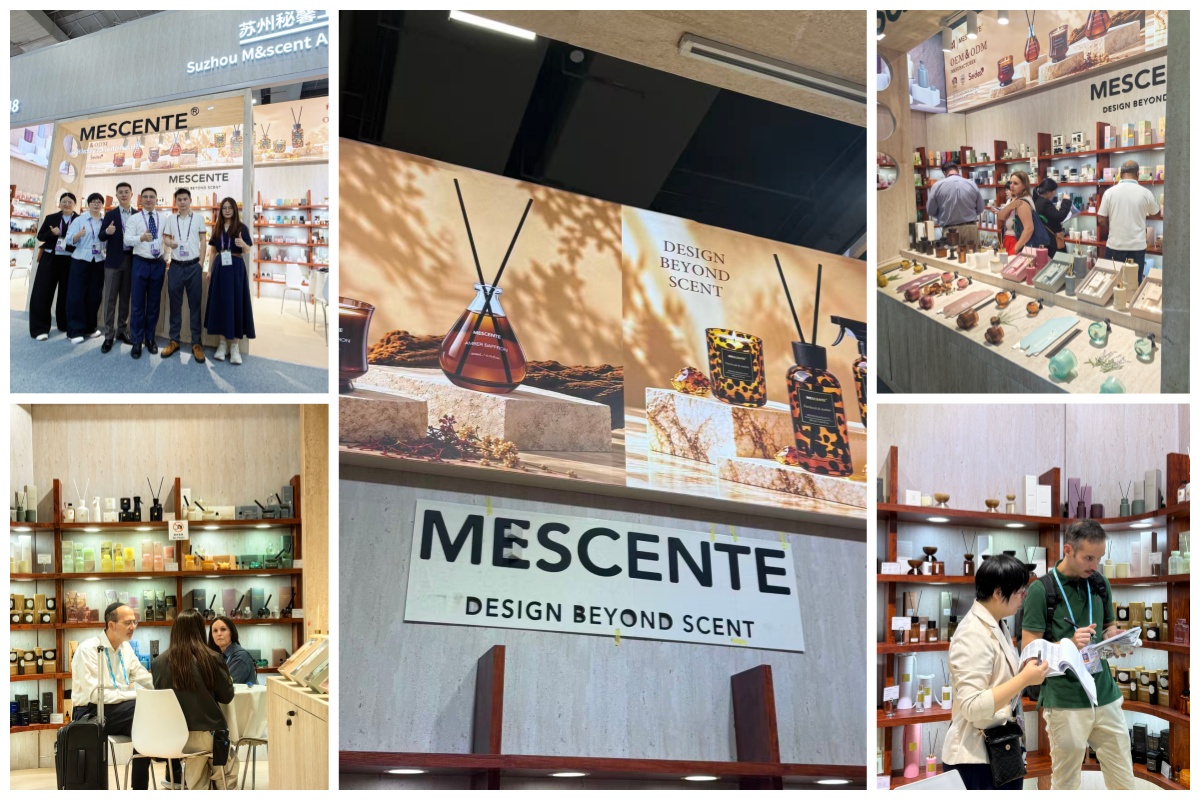 Mescente at Booth 19.1 D46-48 during the 140th Canton Fair